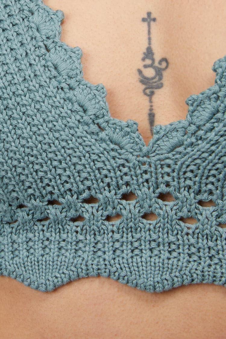 Bianca Crochet Bikini Top Product Image