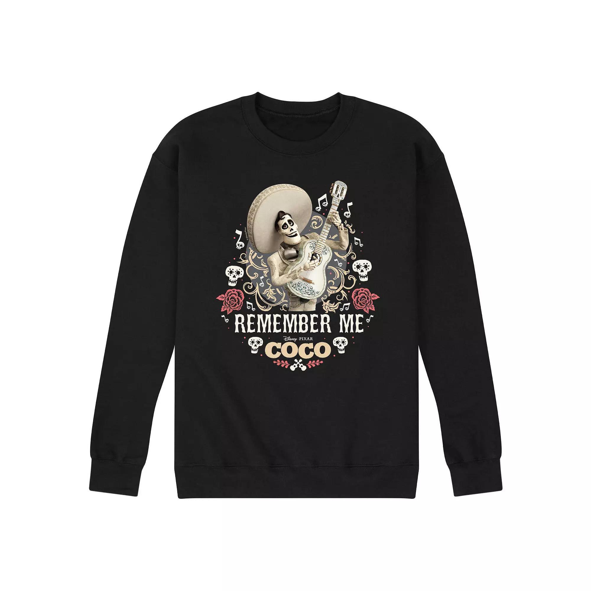 Disney / Pixar's Coco Men's Remember Me Ernesto Fleece Sweatshirt,  Product Image