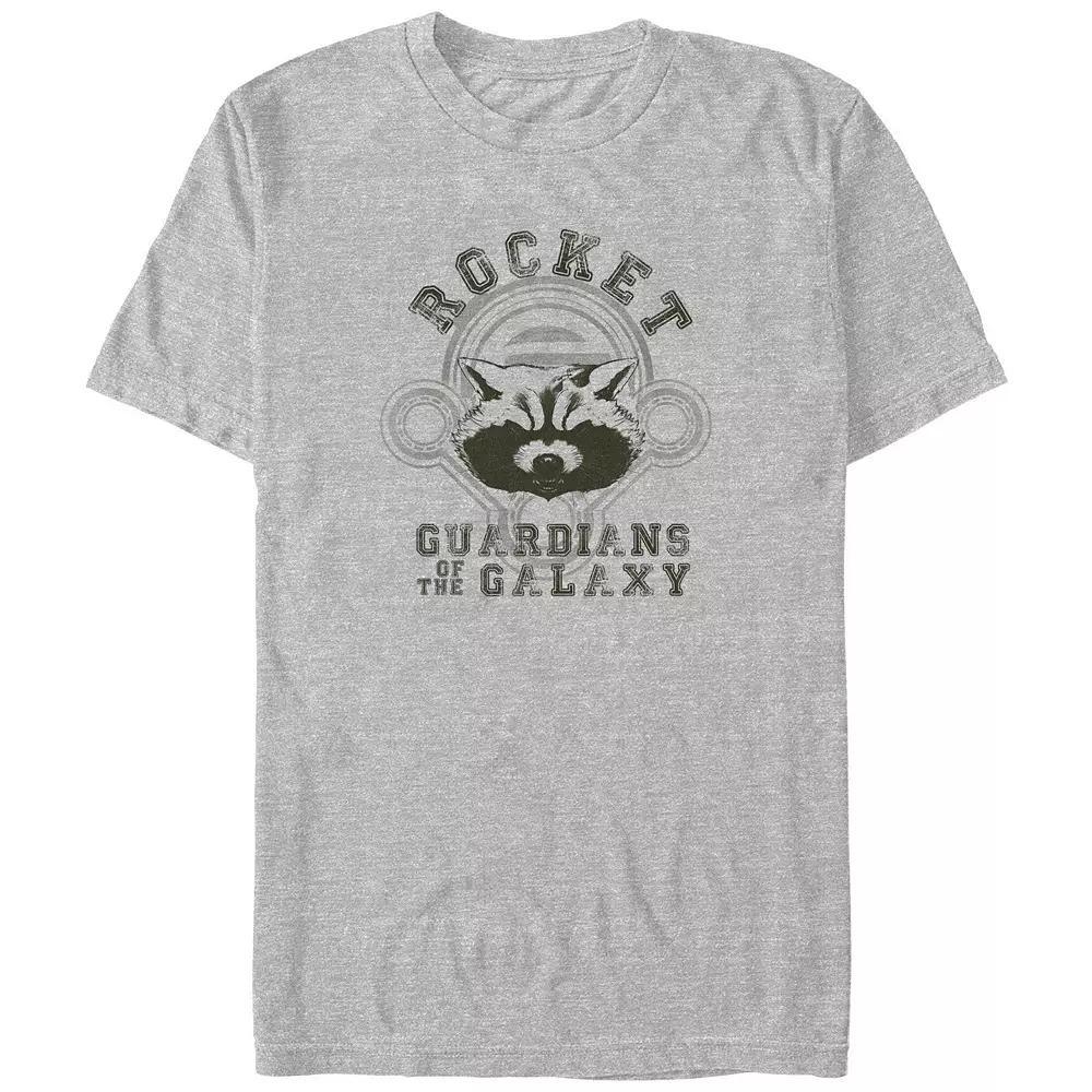 Big & Tall Marvel Guardians Of The Galaxy Rocket Racoon Graphic Tee, Men's,  Product Image