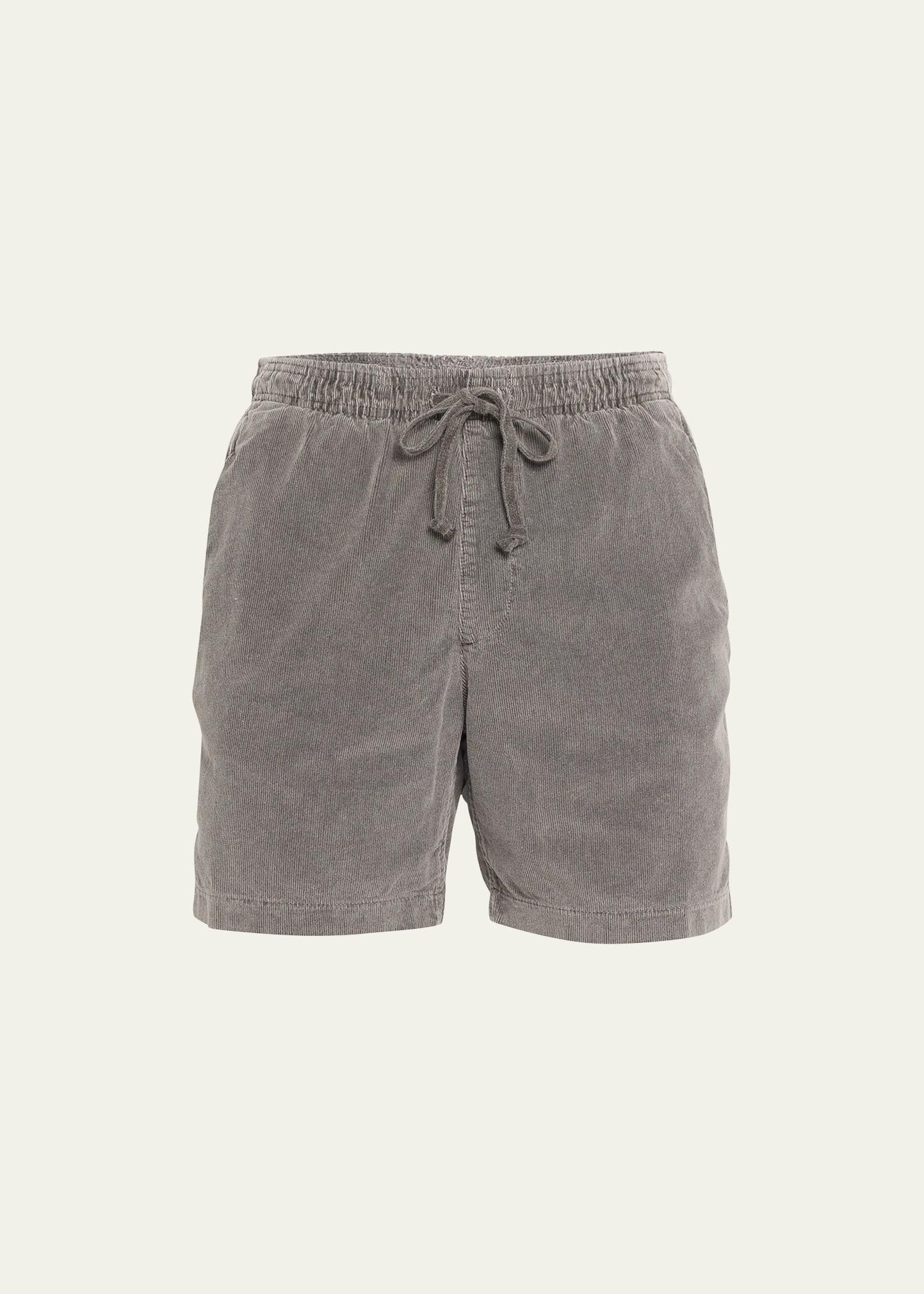 Mens Corduroy Drawstring Easy Shorts Product Image