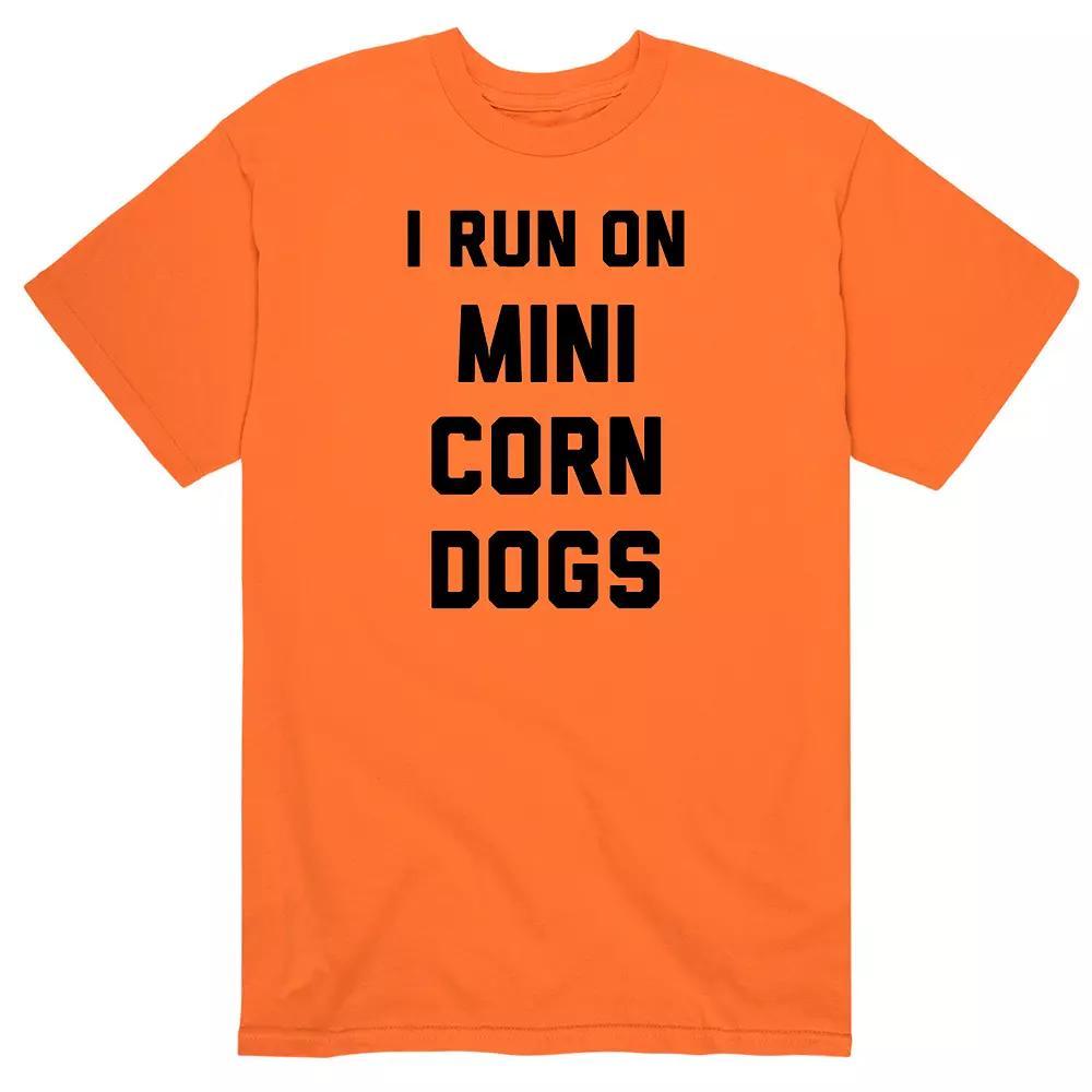 Men's Run On Mini Corn Dogs Tee,  Product Image