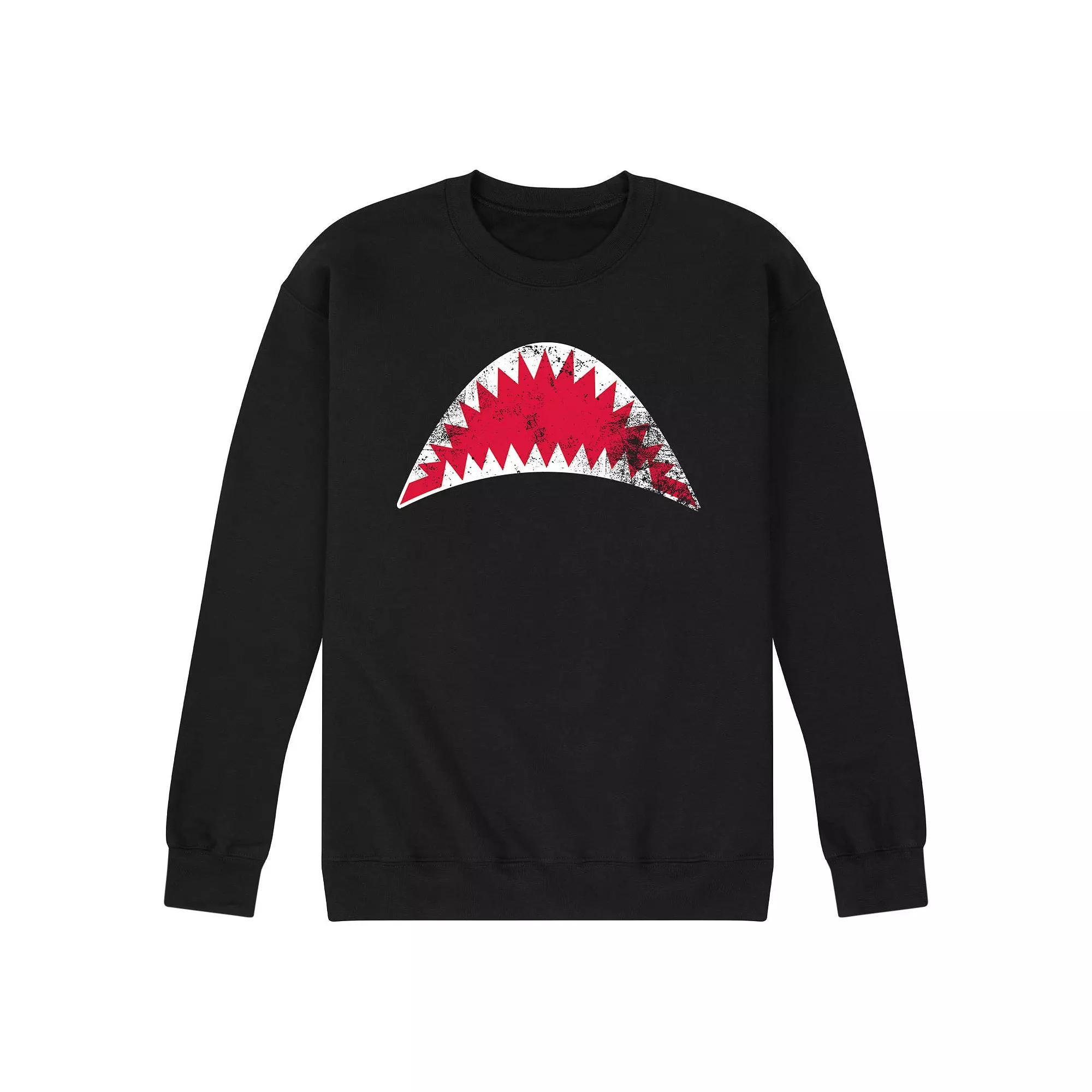 Men's Shark Mouth Open Sweatshirt,  Product Image