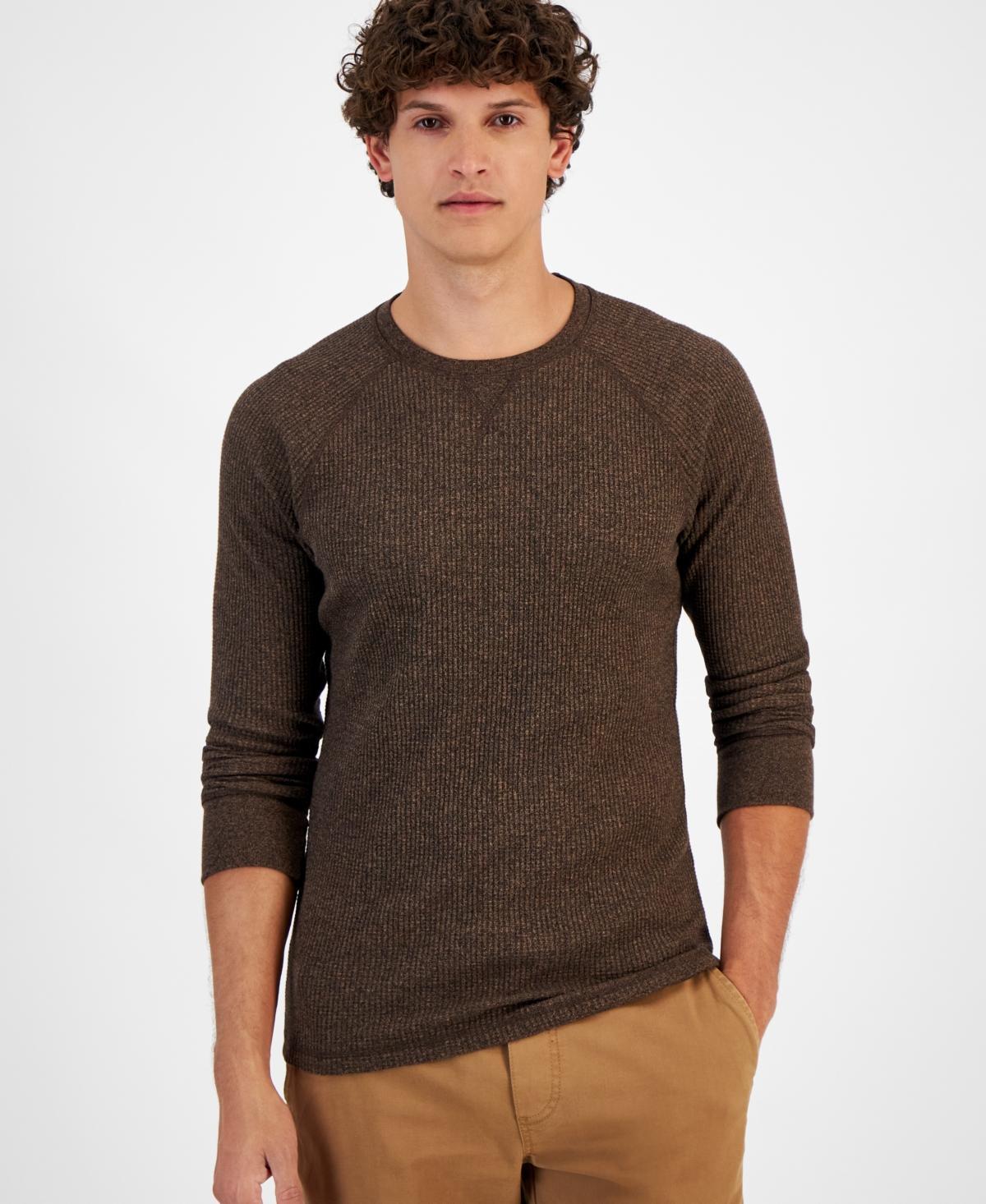 Sun + Stone Mens Long-Sleeve Thermal Shirt, Created for Macys Product Image