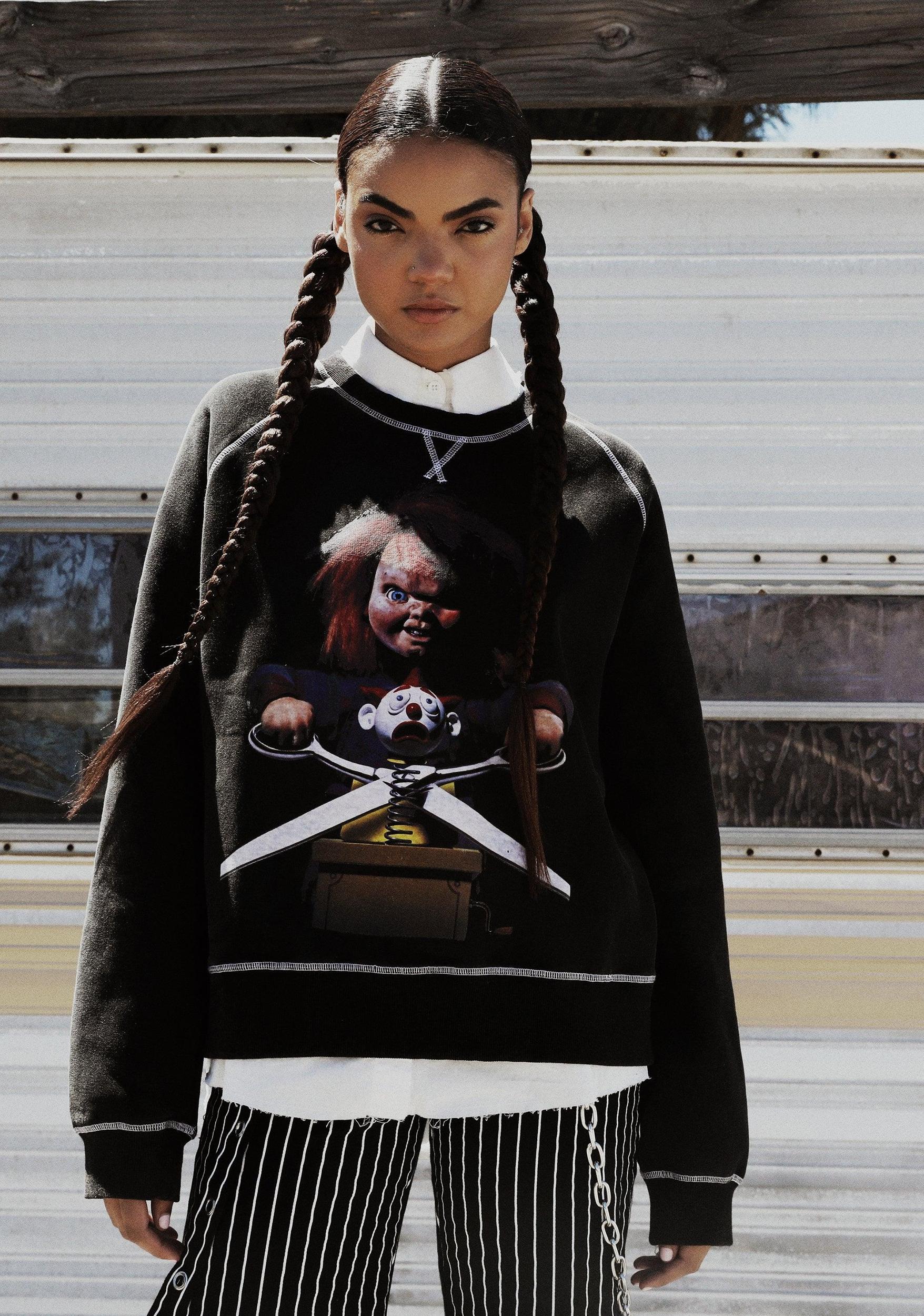 It’s Child’s Play Oversized Sweatshirt Kids Product Image