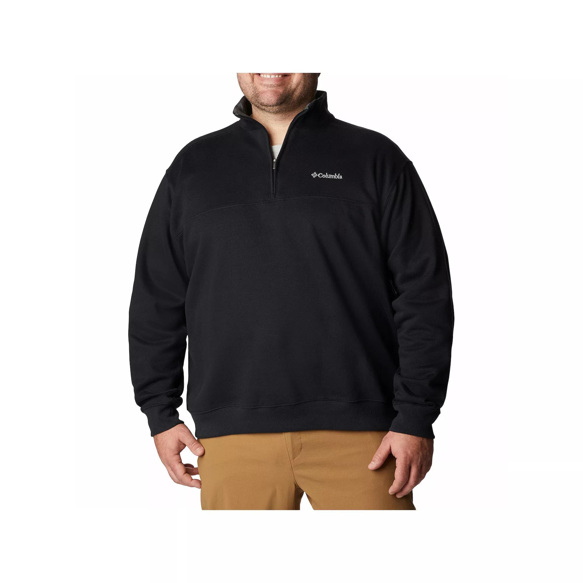 Columbia Mens Hart Mountain II Half Zip Sweatshirt - Tall- Product Image