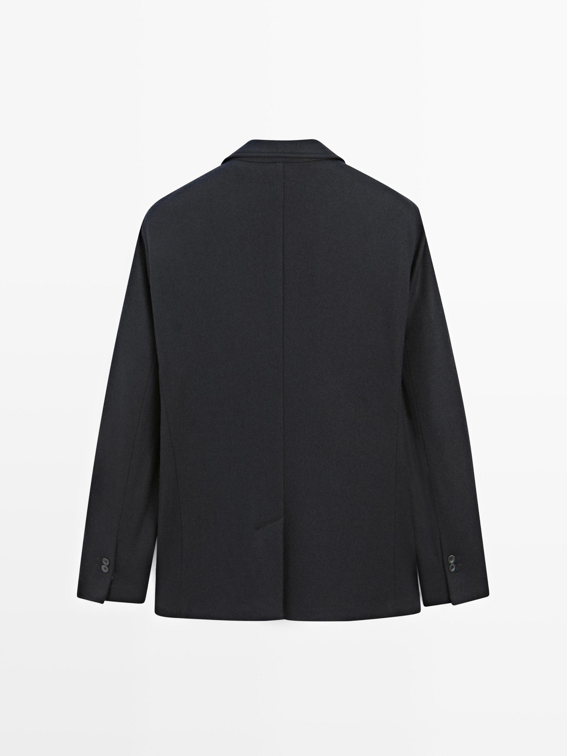 Wool blend suit blazer Product Image