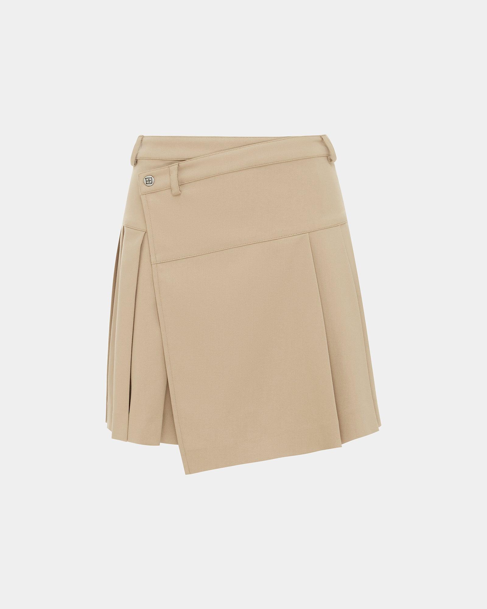 REVOLVER SKIRT TAN Female Product Image