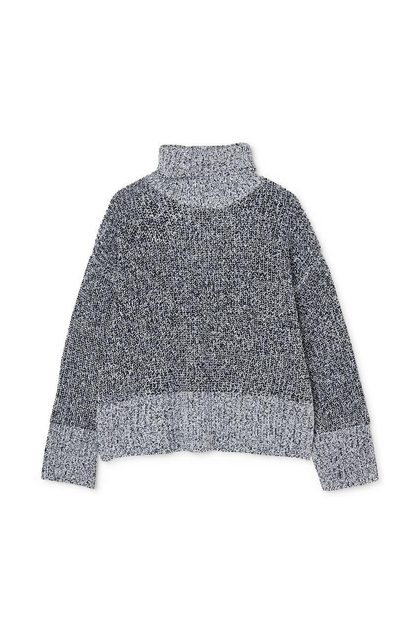 Turtleneck Knitted Sweater Product Image