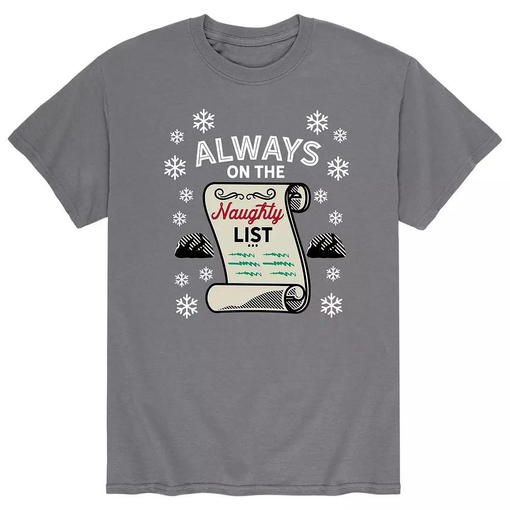 Men's The Naughty List Graphic Tee,  Product Image