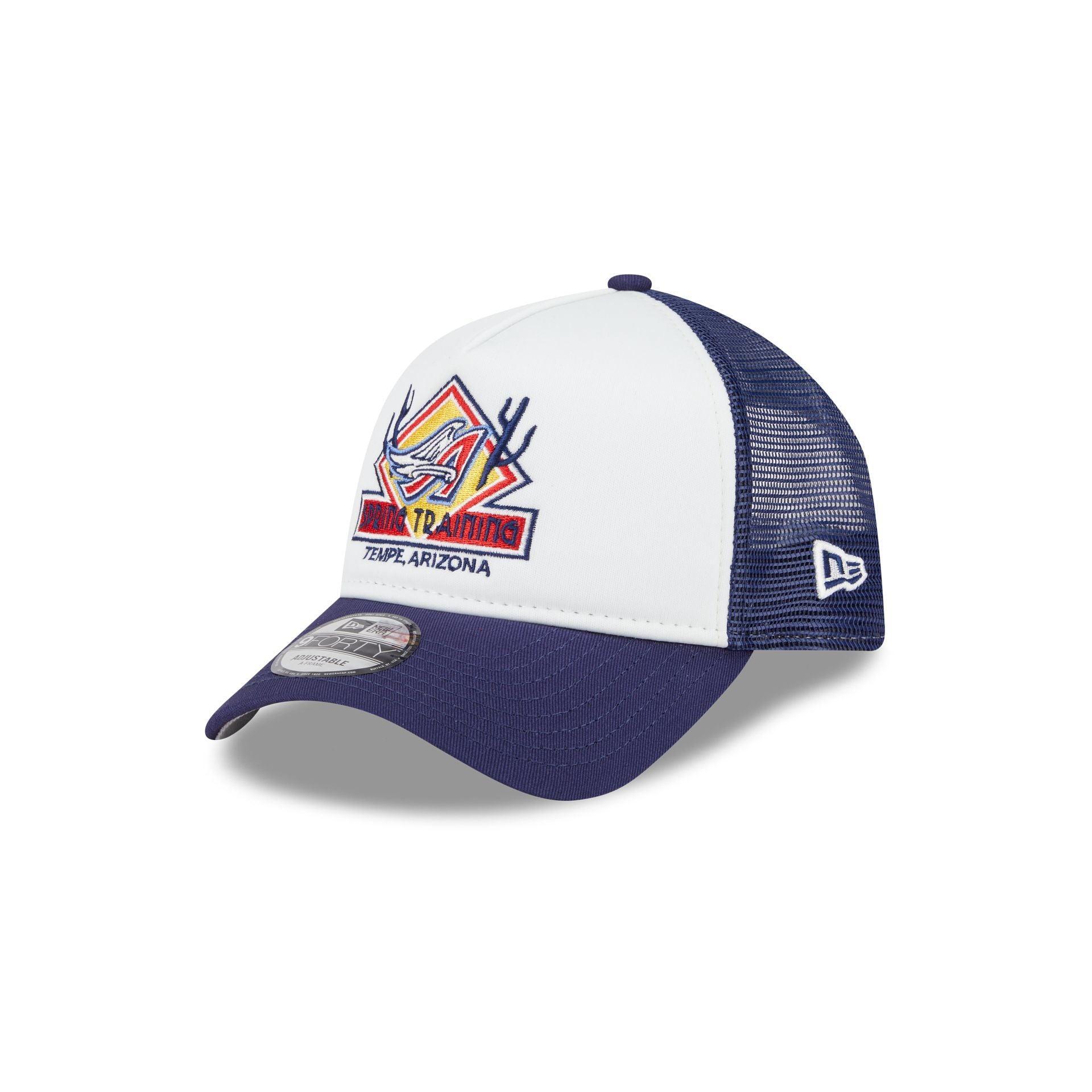 Los Angeles Angels Spring Training 9FORTY A-Frame Trucker Hat Male Product Image