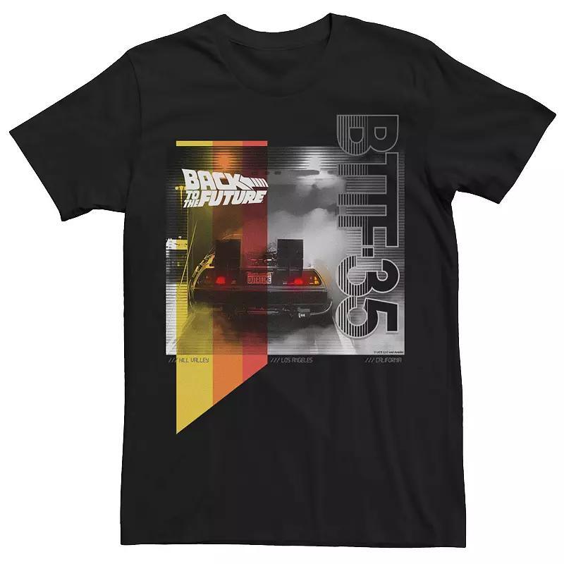 Men's Back To The Future Retro Smoke Poster Tee,  Product Image