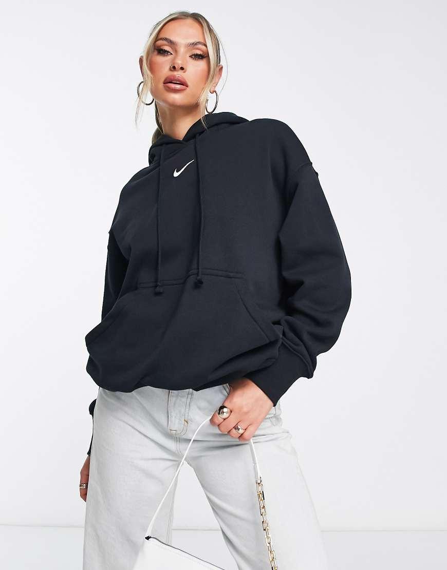 Nike Womens Sportswear Phoenix Fleece Oversized Pullover Hoodie Product Image