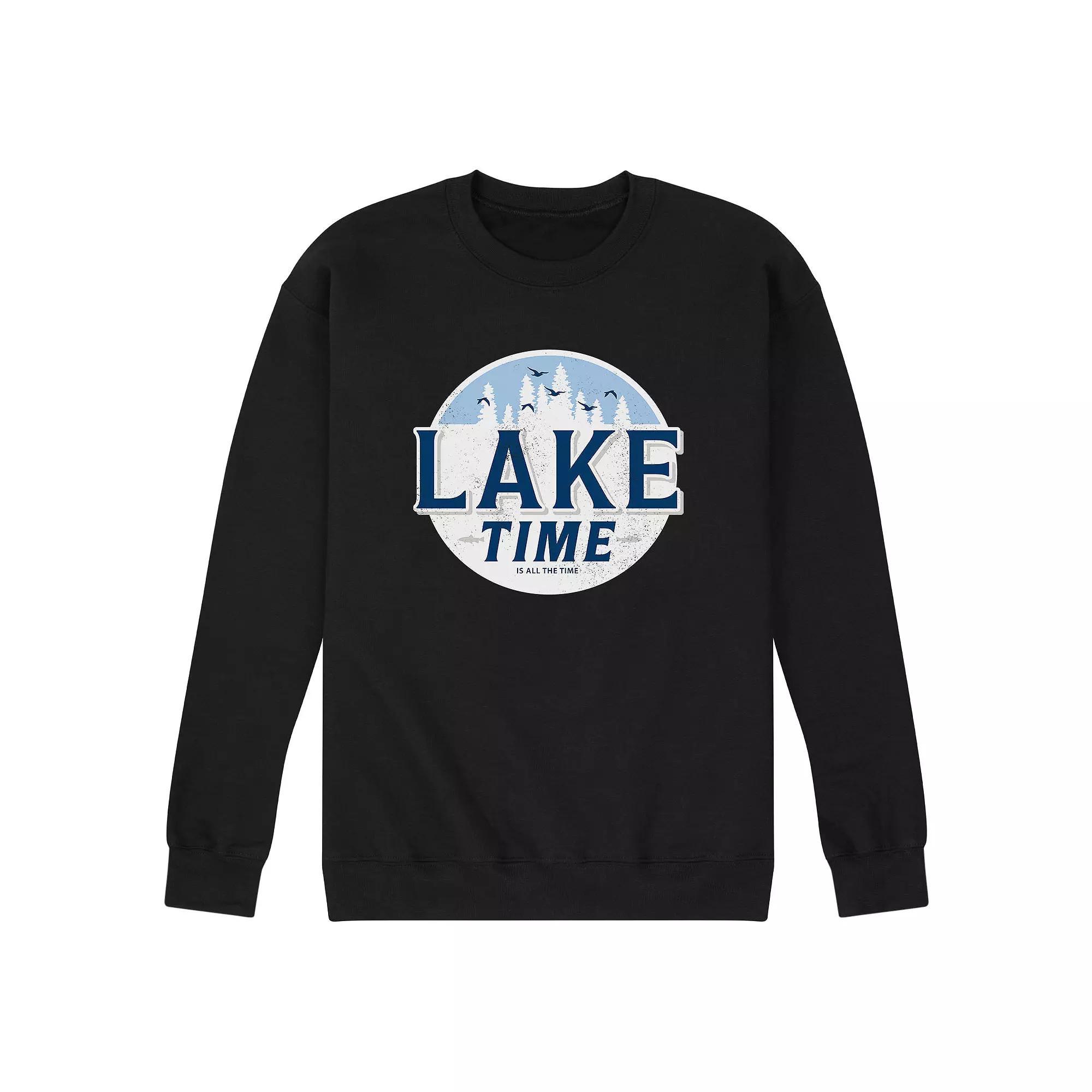 Men's Lake Time Graphic Fleece,  Product Image