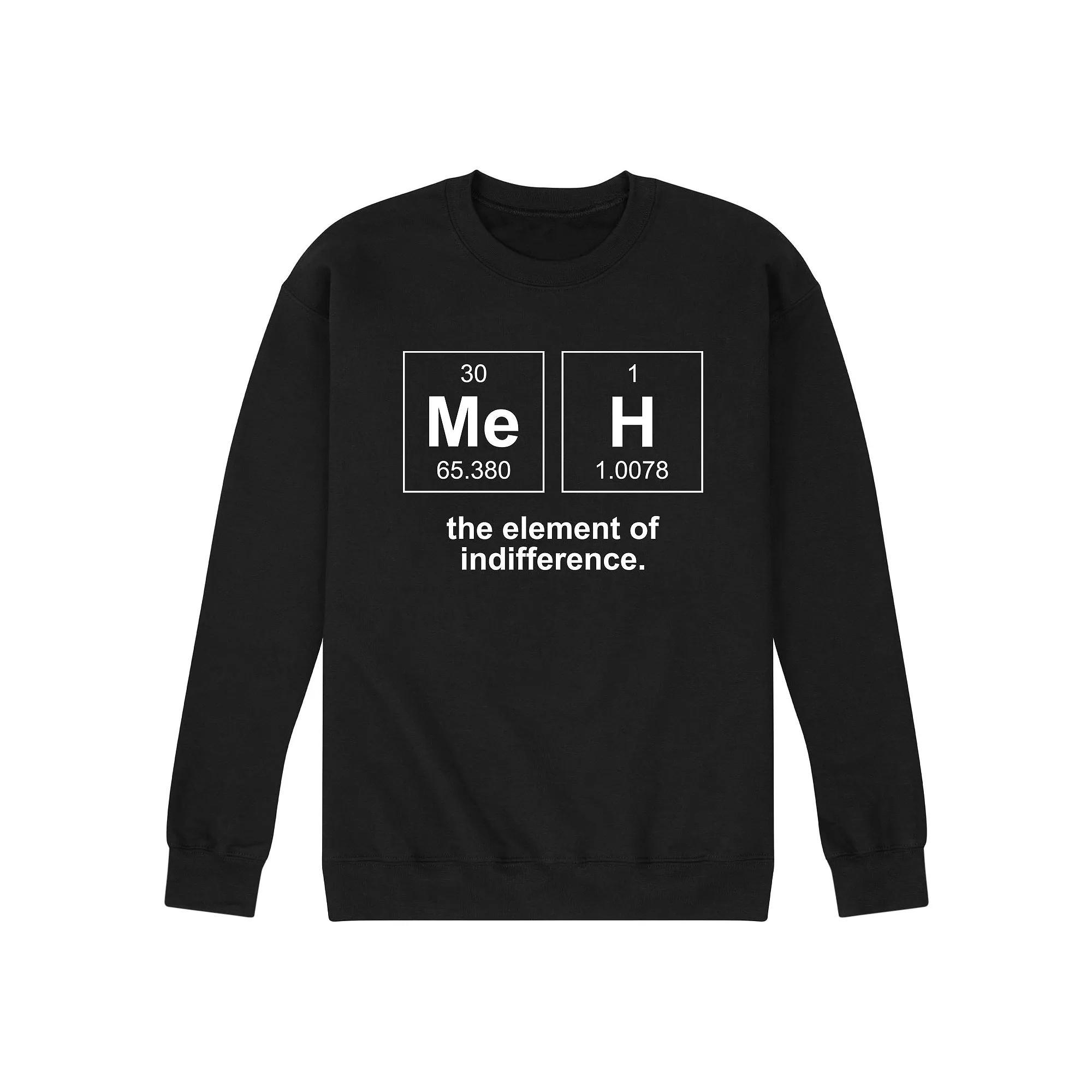 Men's MeH Element Sweatshirt, Size: XL, Black Product Image