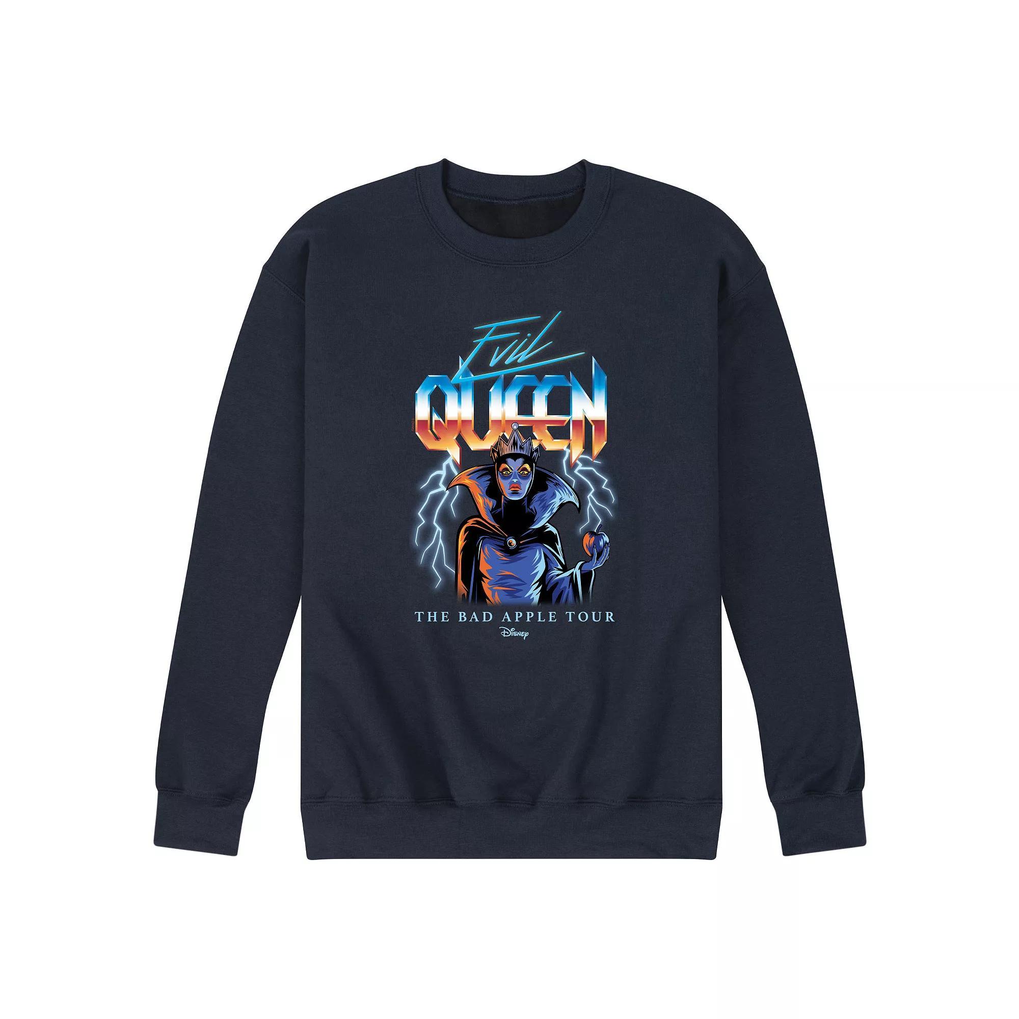 Disney Villains Snow White Evil Queen Men's Bad Apple Tour Fleece Sweatshirt,  Product Image