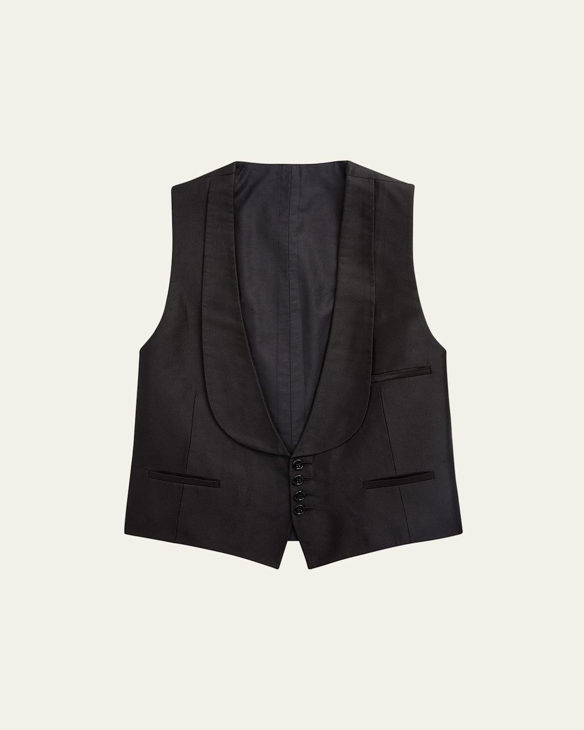 Mens Douglas Jacquard Formal Vest Product Image