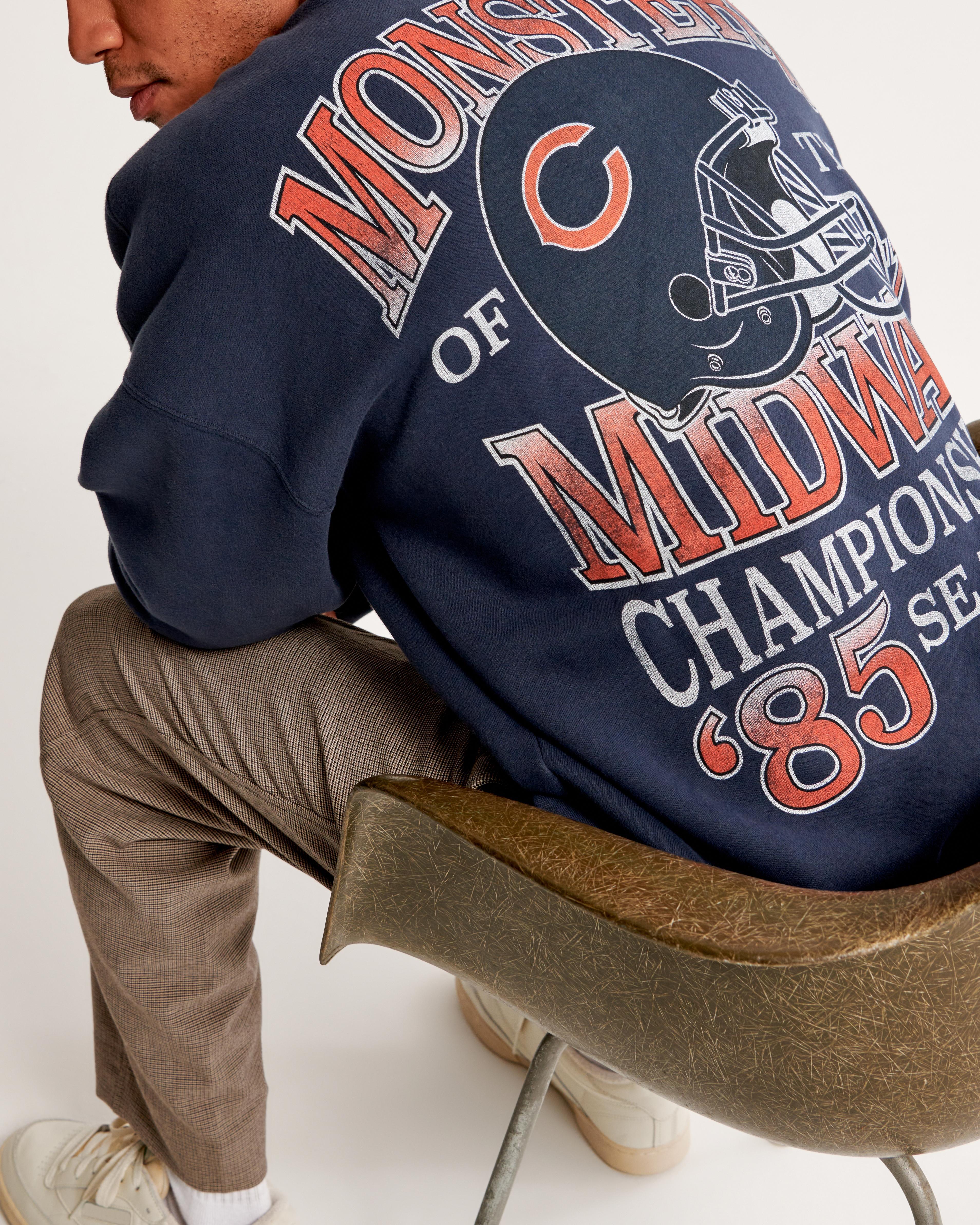 Denver Broncos Graphic Crew Sweatshirt Product Image