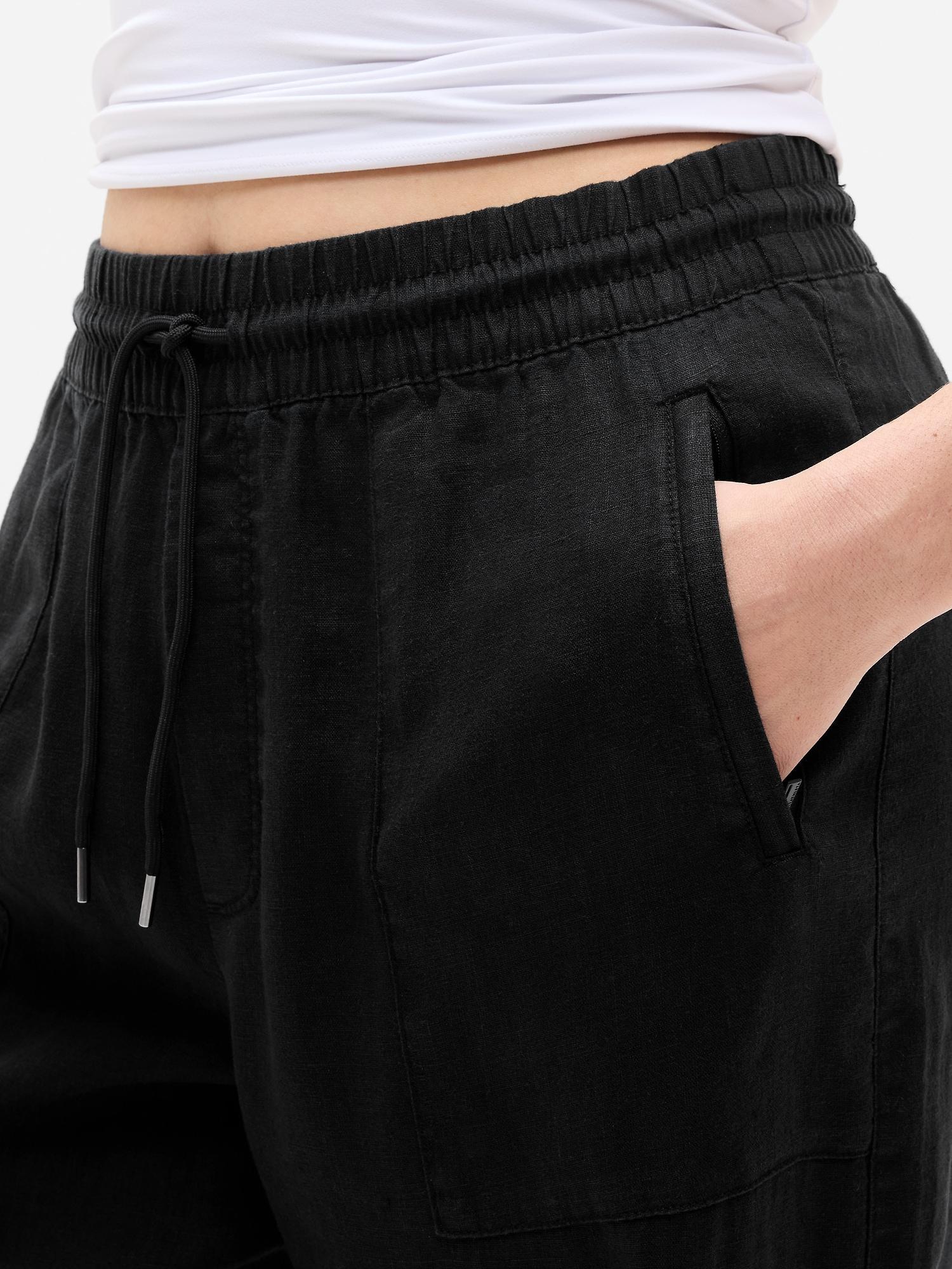 Retreat Linen High Rise Wide Leg Pant Product Image