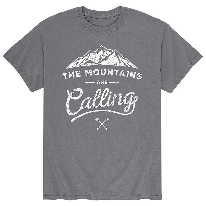 Mens Mounatins Are Calling Tee Product Image