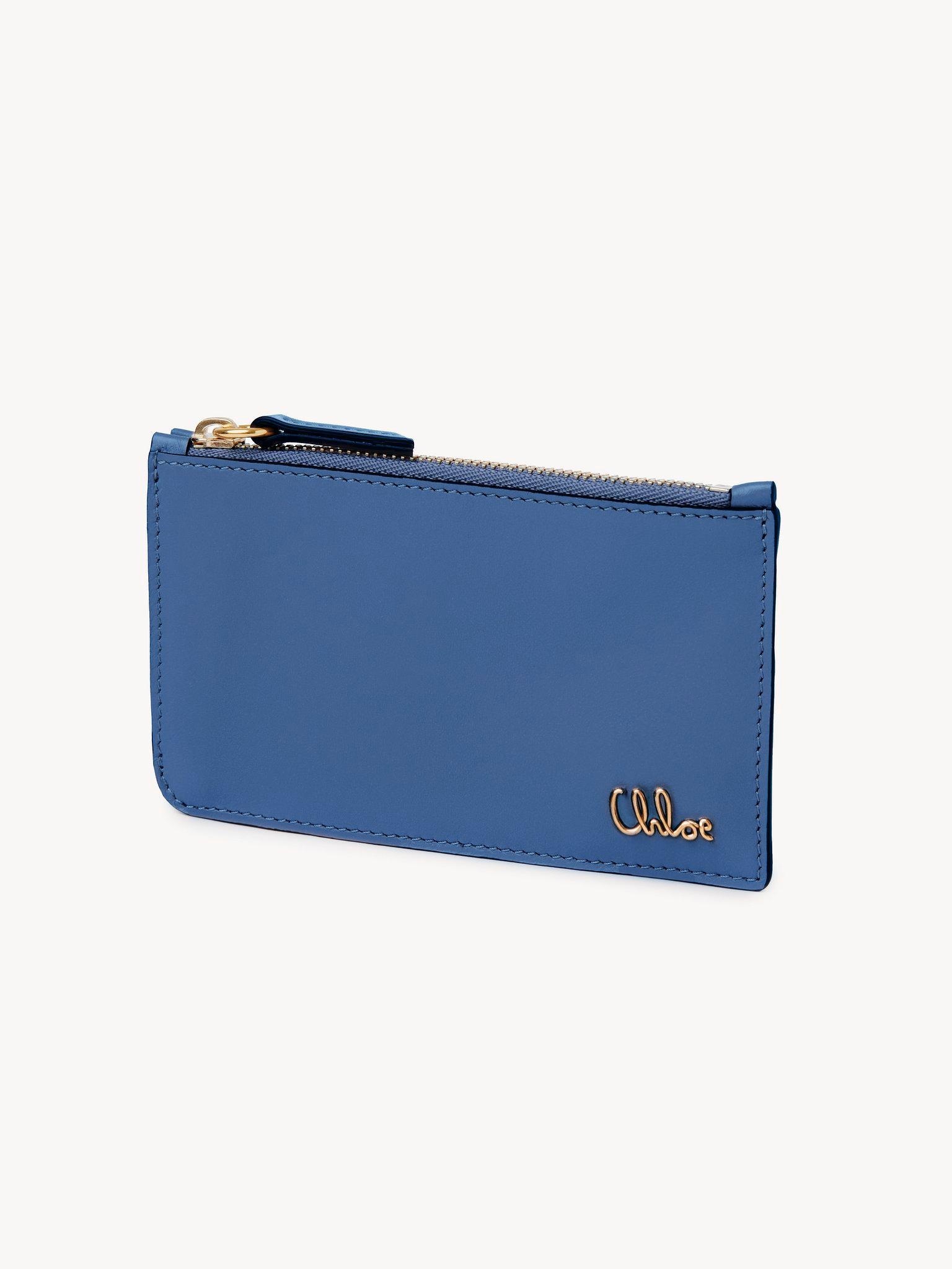 Small Chloé Iconic purse with card slots in shiny leather Product Image