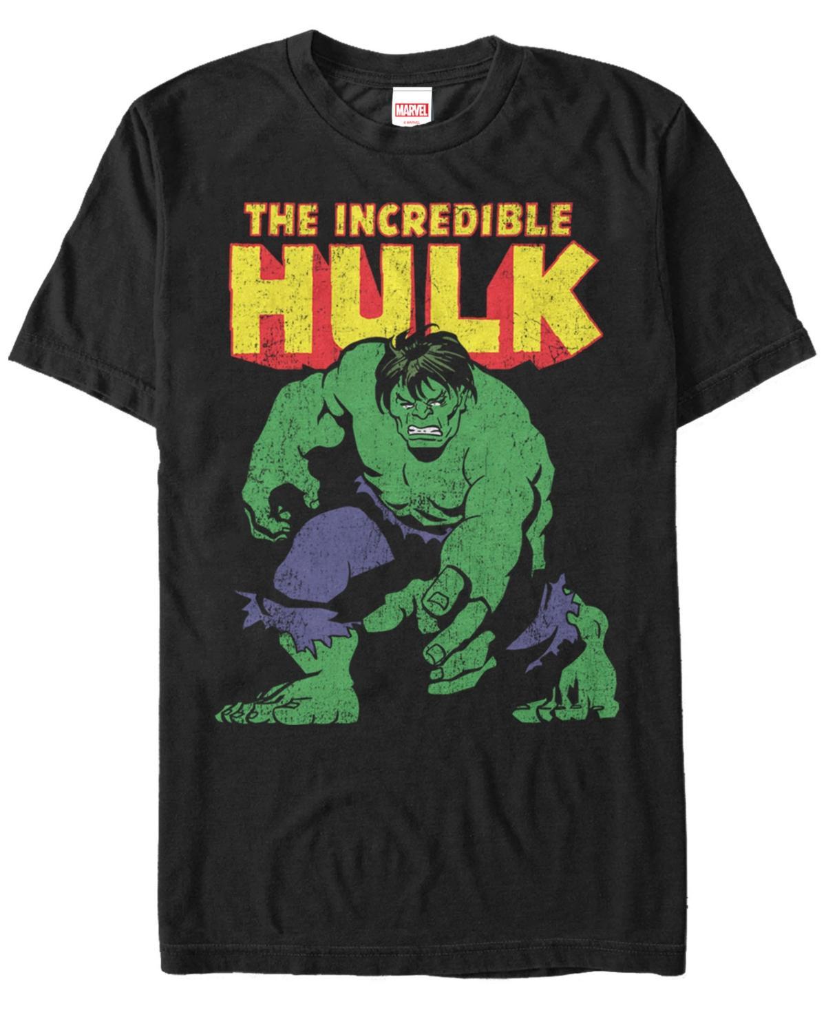 Mens Marvel Comics Retro Big Time The Incredible Hulk Graphic Tee Product Image