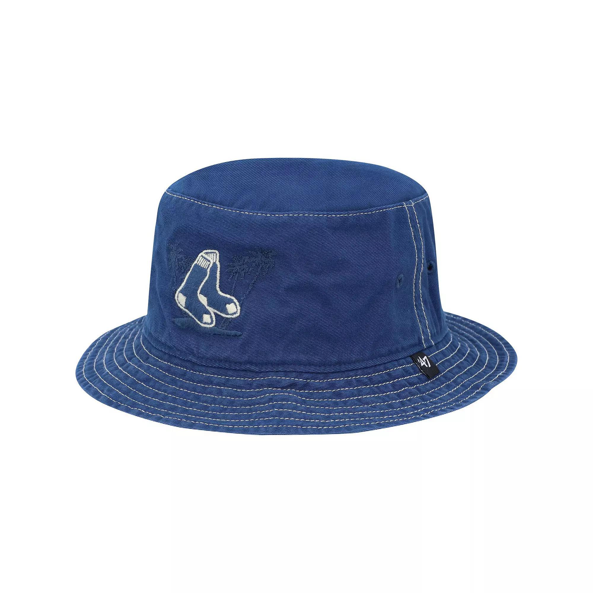 Men's '47 Navy Boston Red Sox Trailhead Bucket Hat, Blue Product Image