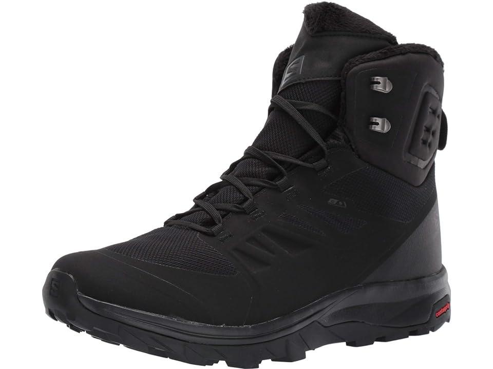 Salomon Outblast TS CSWP Black/Black) Men's Shoes Product Image