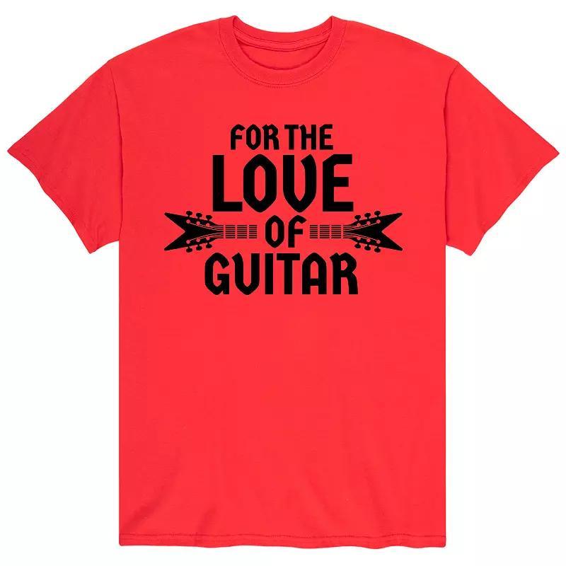 Men's For The Love Of Guitar Tee,  Product Image
