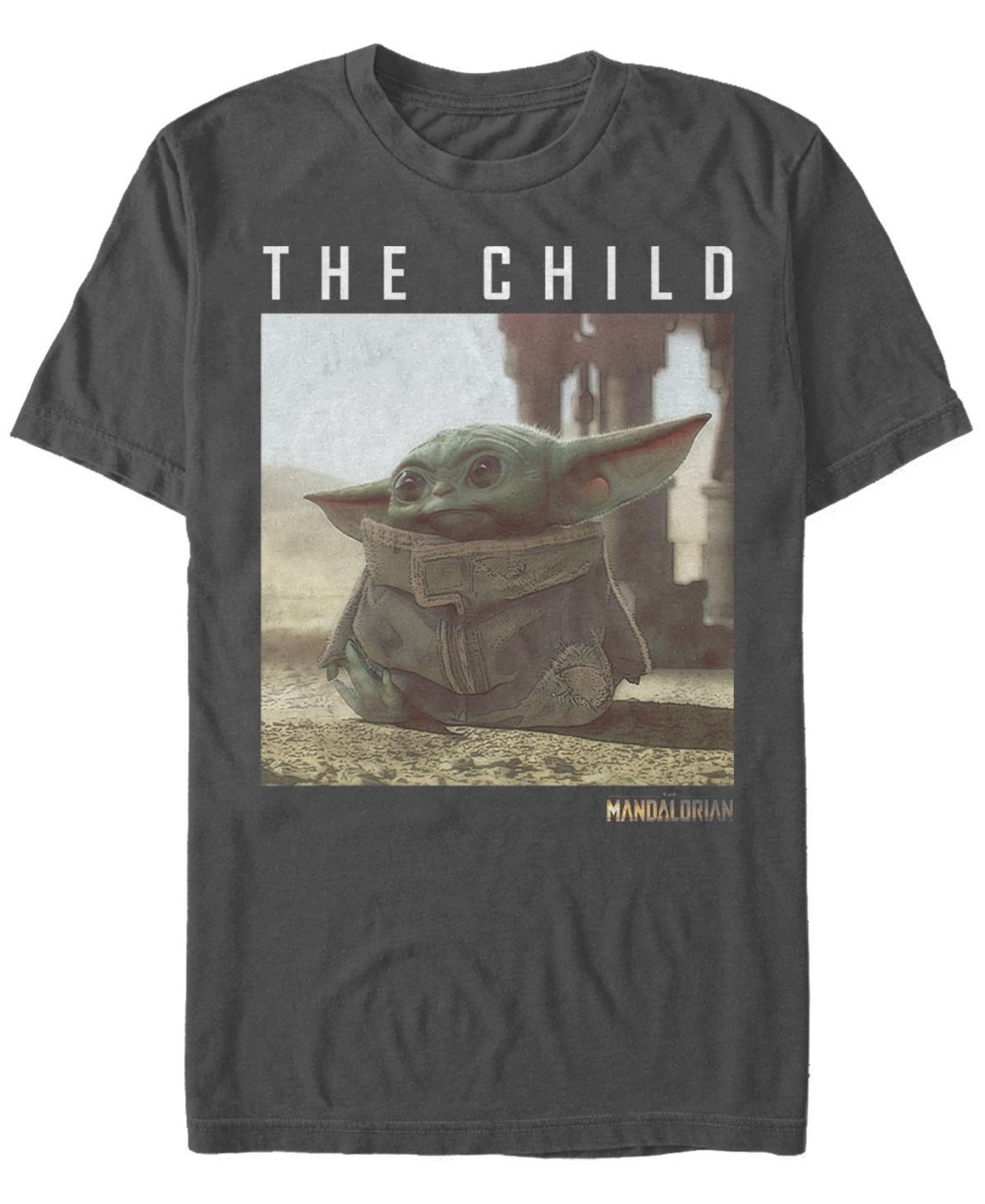 Fifth Sun Star Wars The Mandalorian The Child Long Ears Photo Short Sleeve Mens T-shirt Product Image