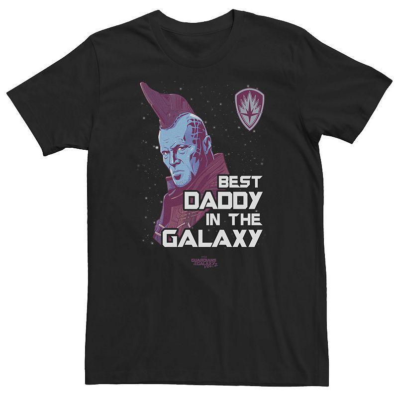 Big & Tall Marvel Guardians of the Galaxy Vol. 2 Yondu Father's Day Space Daddy Tee, Men's, Size: 5XL, Black Product Image