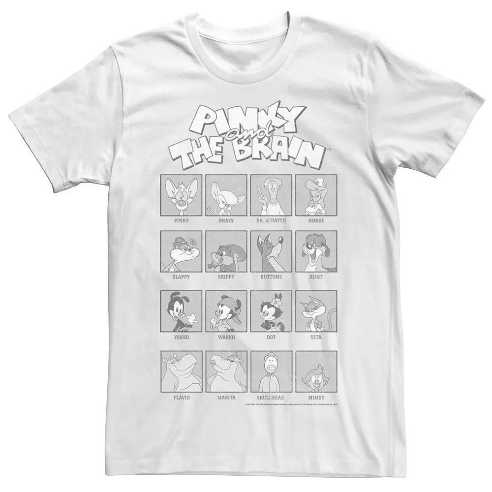 Men's Pinky And The Brain Character Box Up Tee,  Product Image
