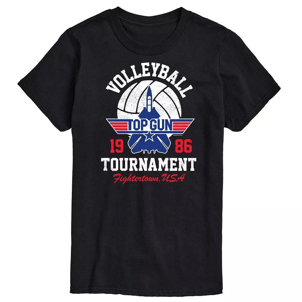 Big & Tall Top Gun Volley Tournament Tee, Men's,  Product Image
