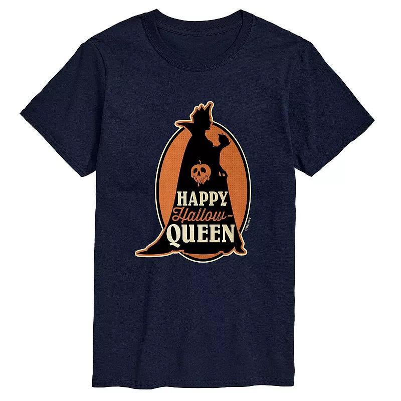 Disney's Villains Big & Tall Happy Hallow-Queen Graphic Tee, Men's, Size: 4XL Tall, Blue Product Image