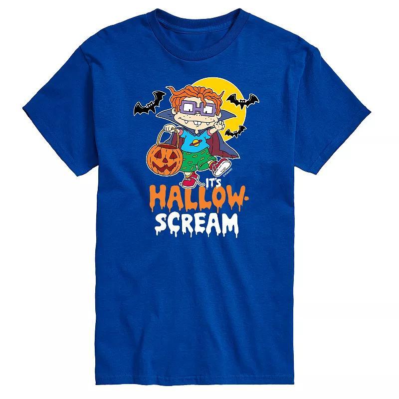 Big & Tall Rugrats It's Hallow Scream Graphic Tee, Men's, Size: 4XL Tall, Blue Product Image