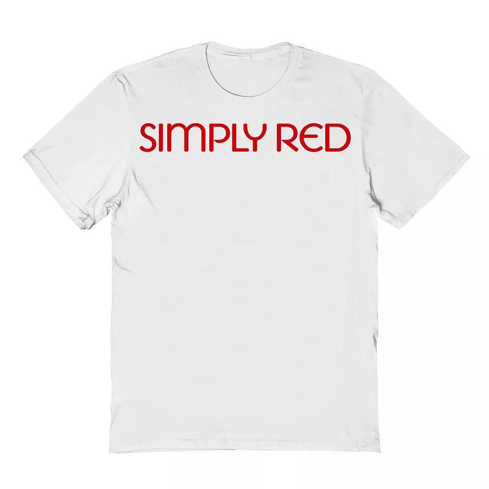 Mens Simply Red Logo Graphic Tee, Men's,  Product Image