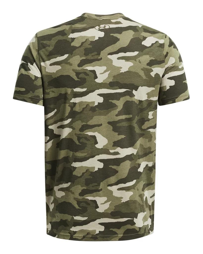 Men's UA Performance Cotton Camo Collegiate Short Sleeve Product Image