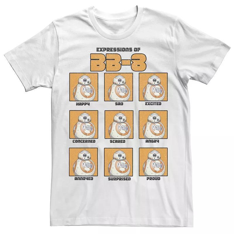 Mens Star Wars The Expressions Of BB-8 Tee Product Image