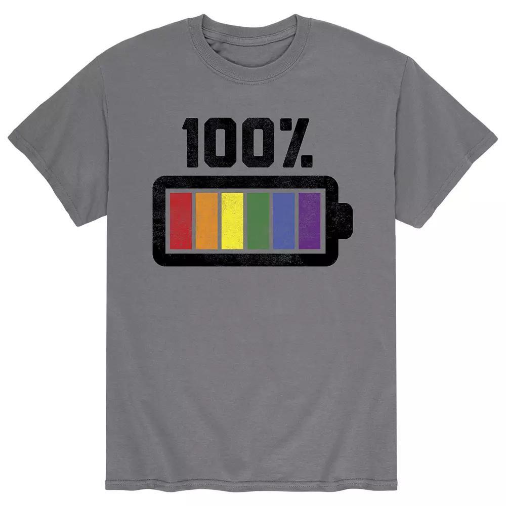 Men's 100% Pride Tee,  Product Image