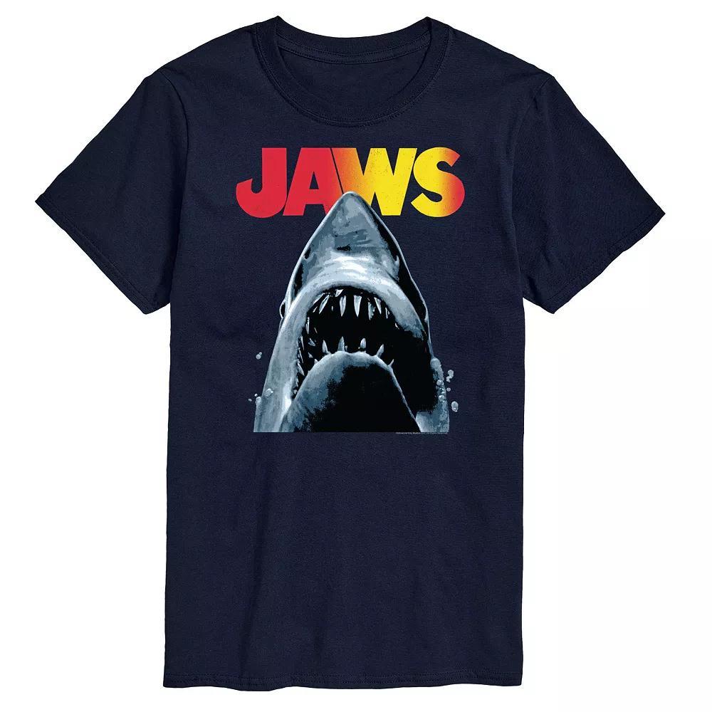 Big & Tall Jaws Tee, Men's, Size: 4XB, Blue Product Image