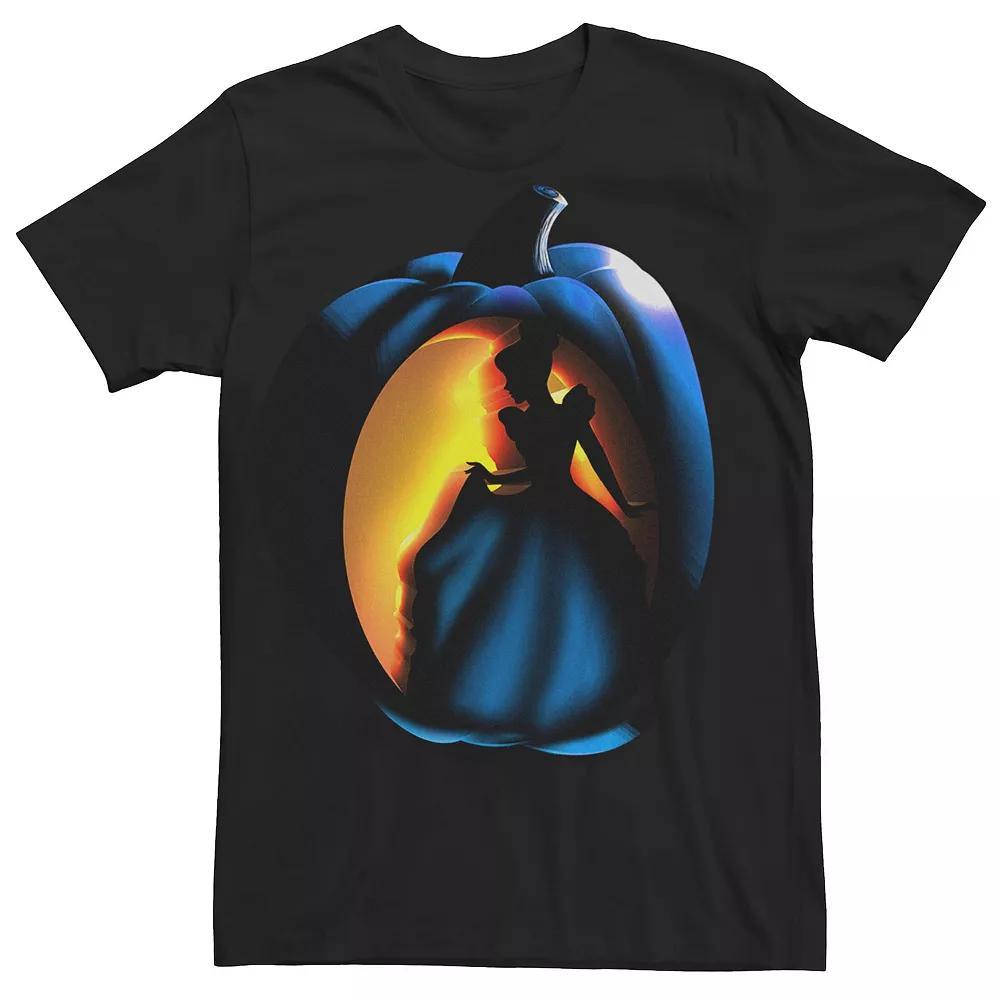 Disney's Cinderella Men's Pumpkin Carving Tee, Size: 3XL, Black Product Image