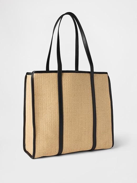 Straw Tote Bag Product Image