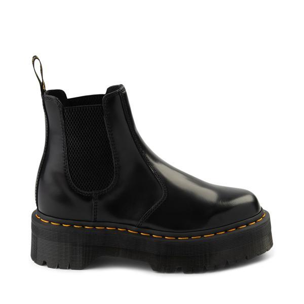 2976 Smooth Leather Platform Chelsea Boots Product Image