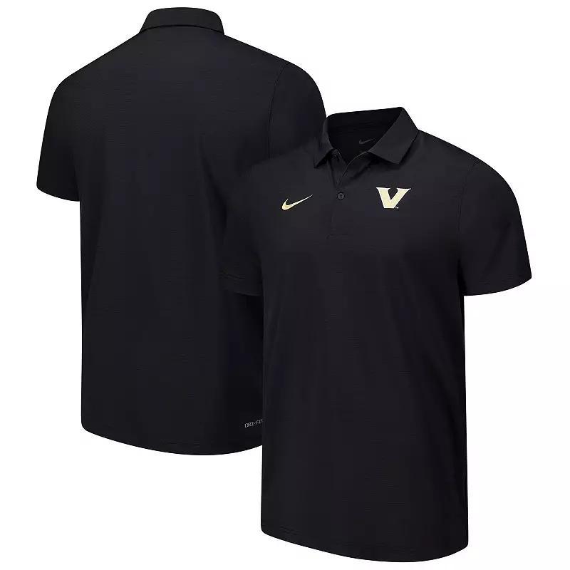 Men's Nike Black Vanderbilt Commodores Performance Polo, Size: XXL Product Image