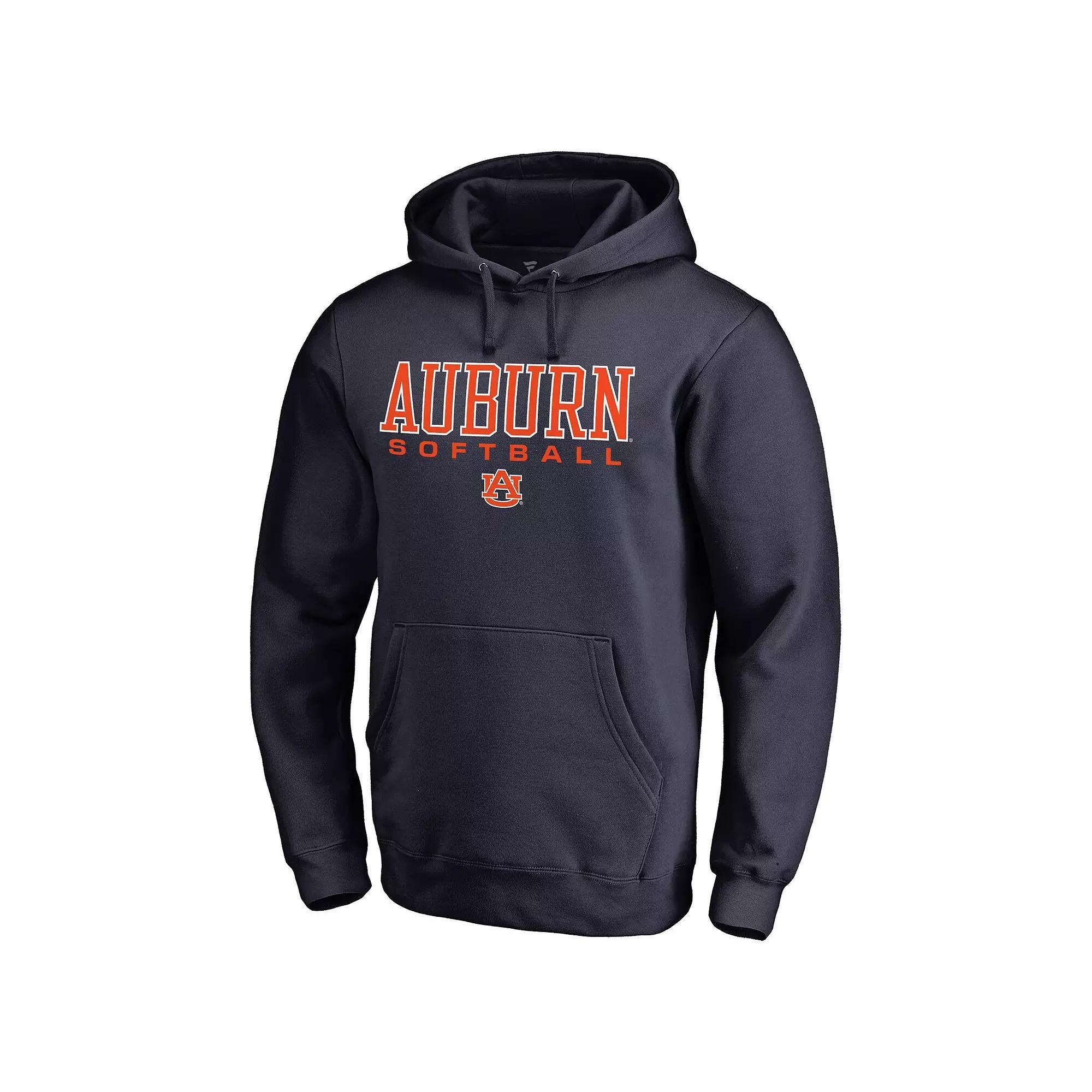 Men's Navy Auburn Tigers True Sport Softball Pullover Hoodie, Size: 3XL, Blue Product Image