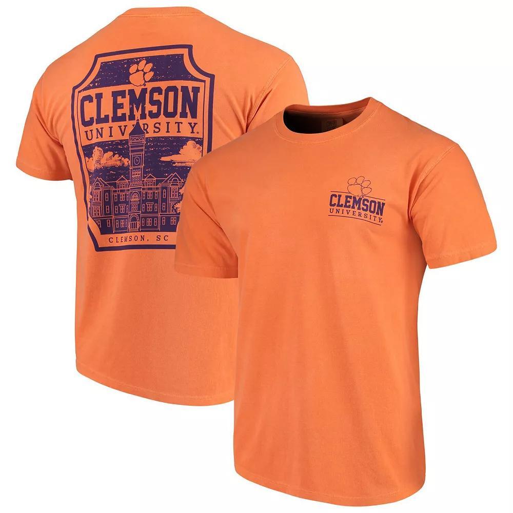 Men's Orange Clemson Tigers Comfort Colors Campus Icon T-Shirt, Size: Large Product Image