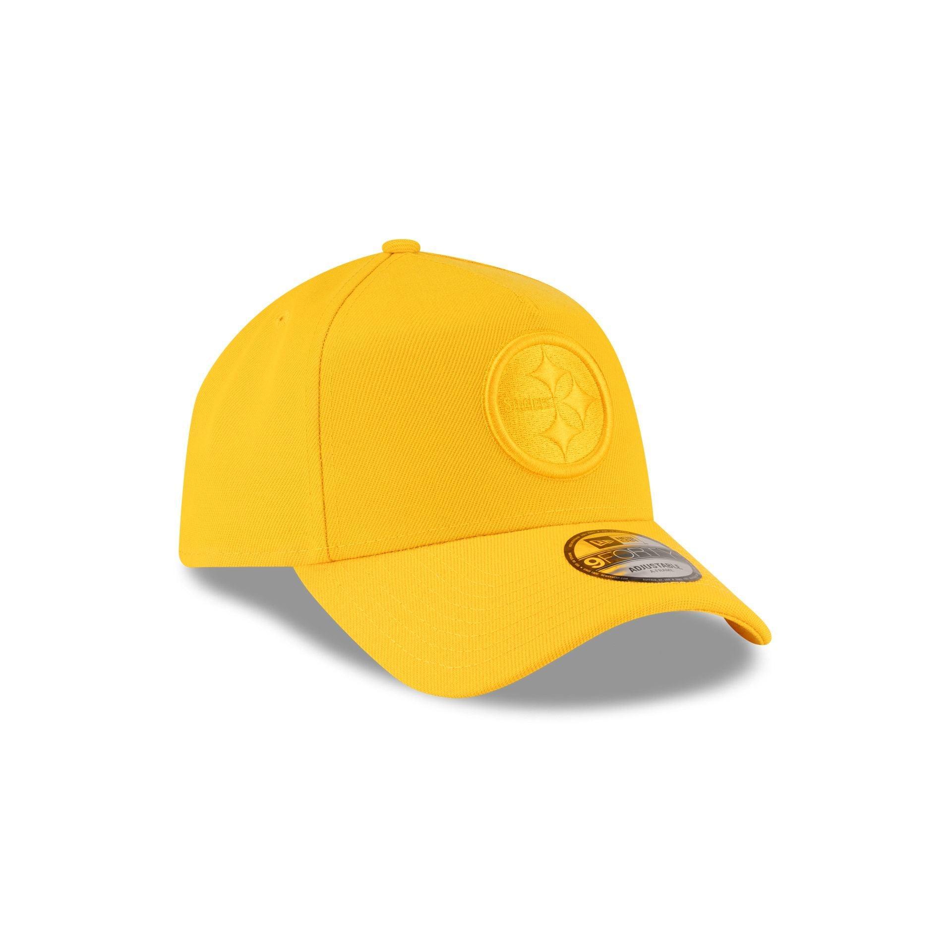Pittsburgh Steelers Gold 9FORTY A-Frame Snapback Hat Male Product Image