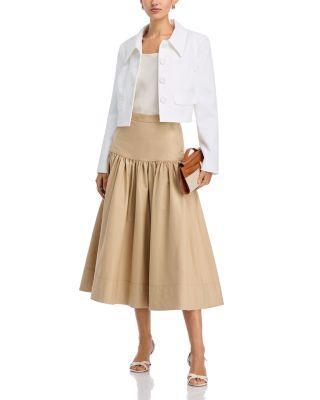 Cropped Collared Jacket  Product Image