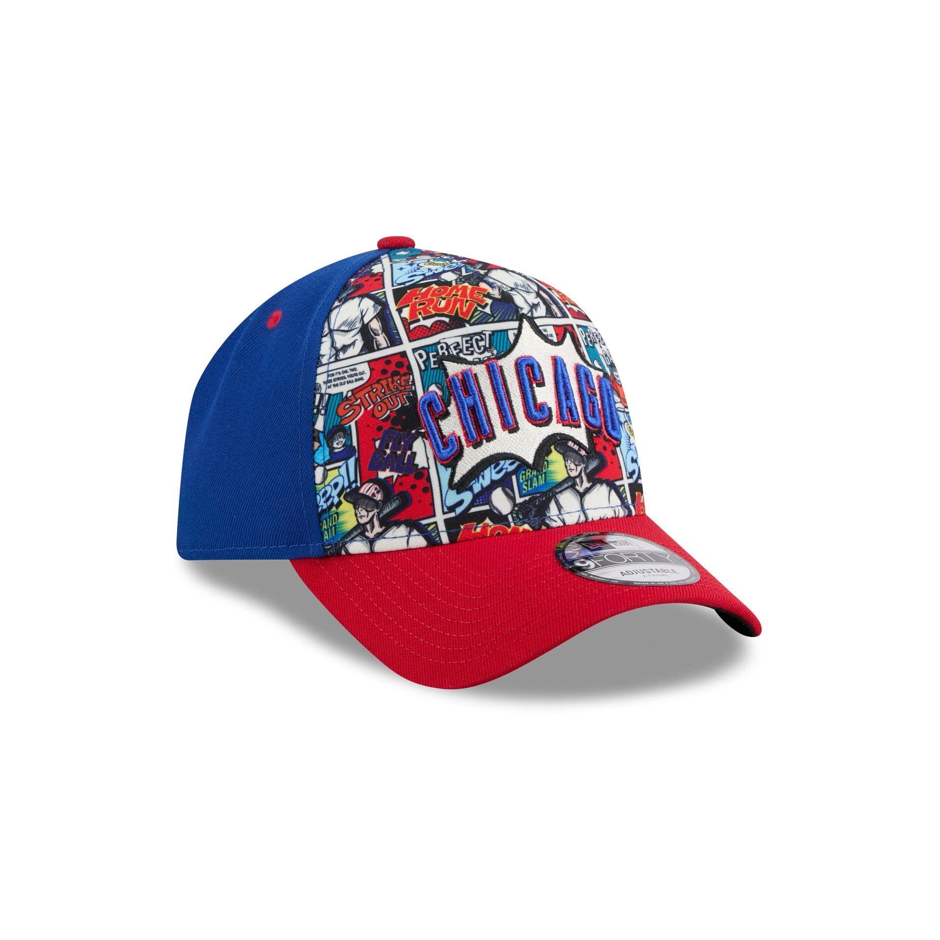 Chicago Cubs Diamond Hero Edition 9FORTY A-Frame Snapback Hat Male Product Image
