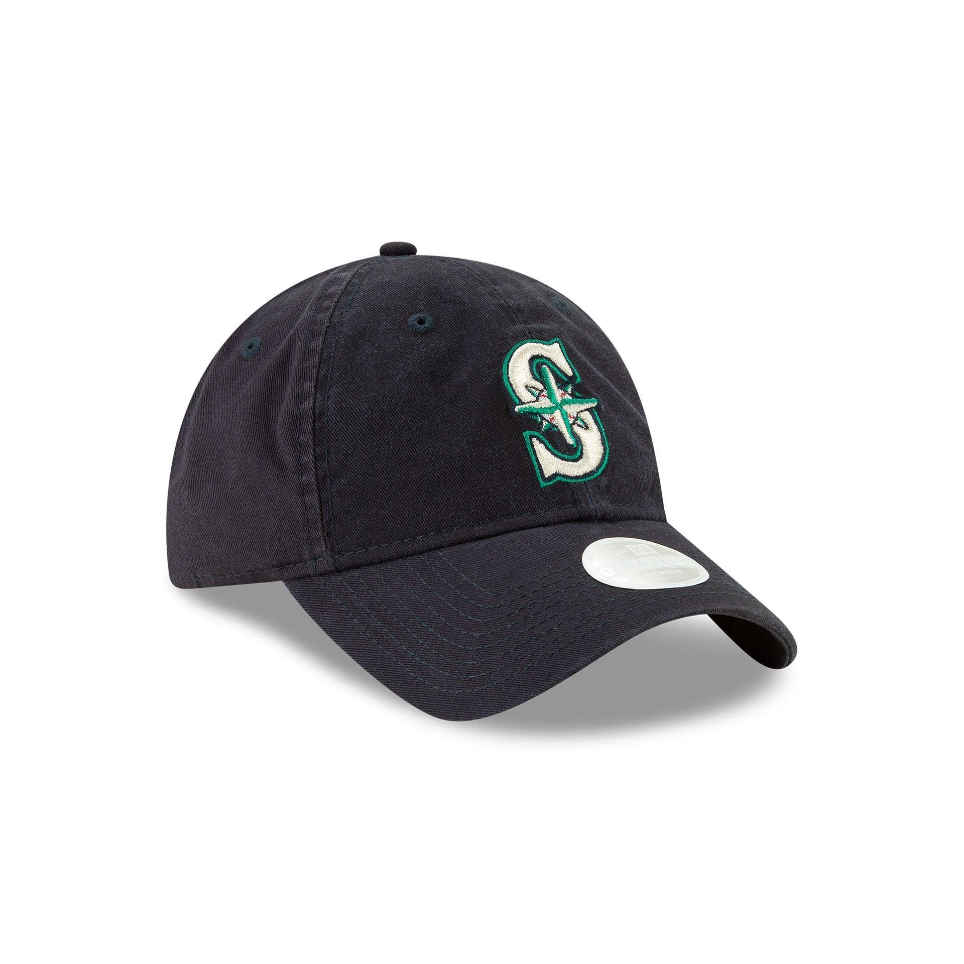 Seattle Mariners Women's Core Classic Navy 9TWENTY Adjustable Hat Female Product Image