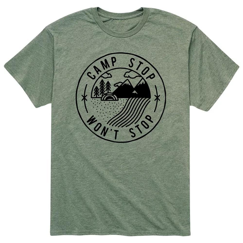 Men's Camp Stop Wont Stop Tee,  Product Image